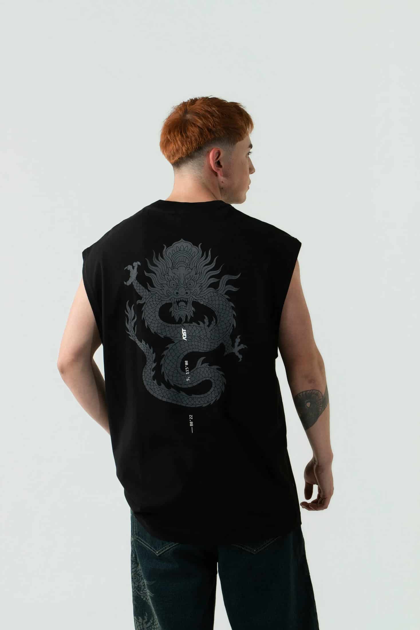 CAMISETA MANGA SISA COLOR NEGRO - miniatura 2