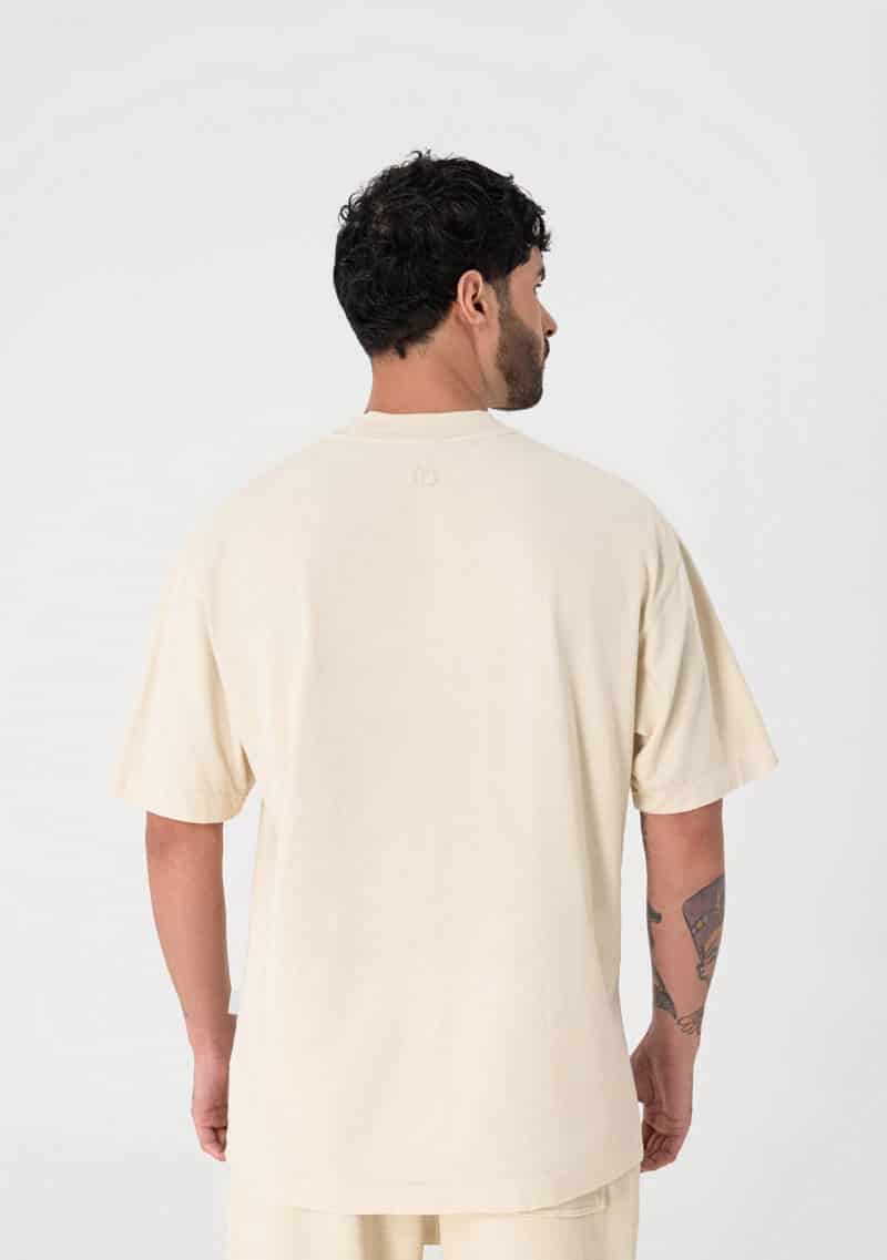 Heraldic cream T-shirt - miniatura 3