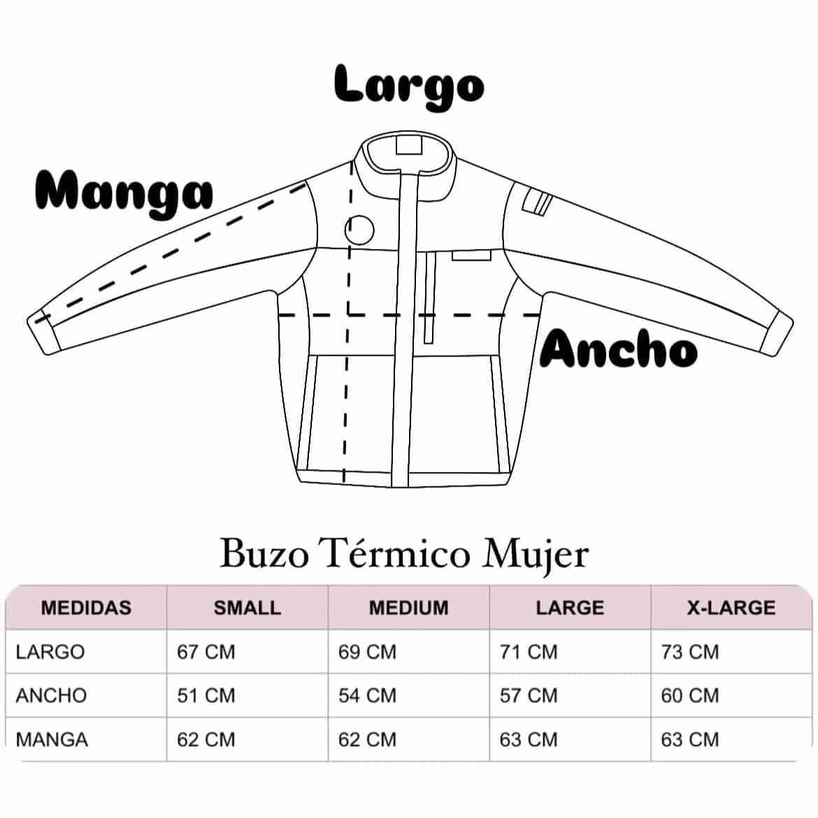 Buzo Térmico Gris Dama - miniatura 4
