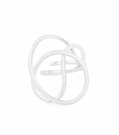 Anillo Curva Dúo Dorado - miniatura 2