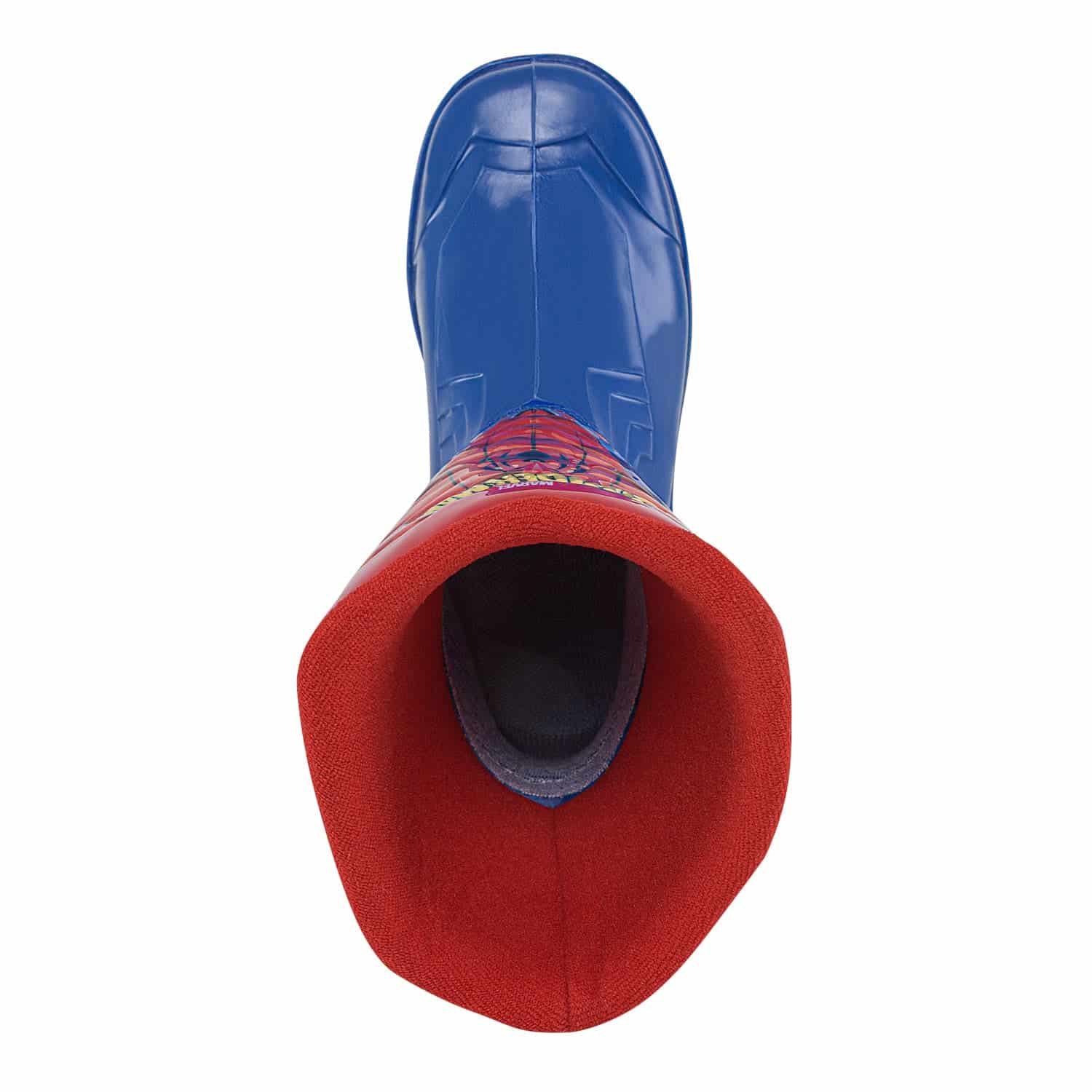 Botas Lluvia Spiderman Parker Azul-Rojo Disney Para Niño - miniatura 7