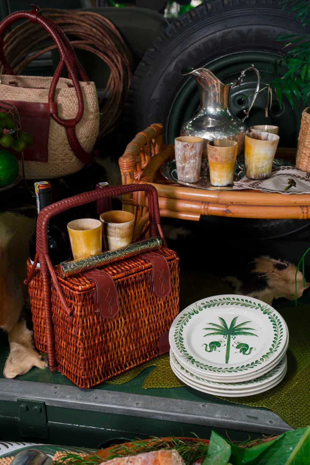 Wild Feast Picnic Basket Set - miniatura 2
