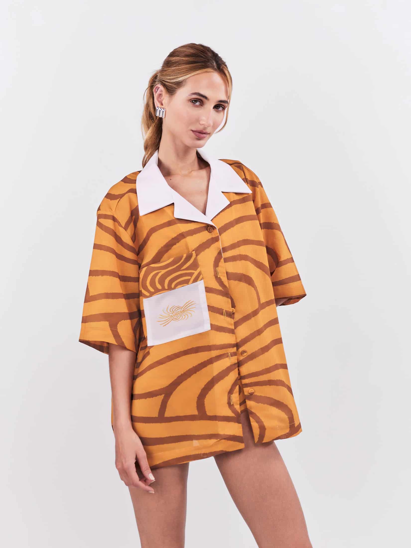 Blouse Suave - Ocre - miniatura 1