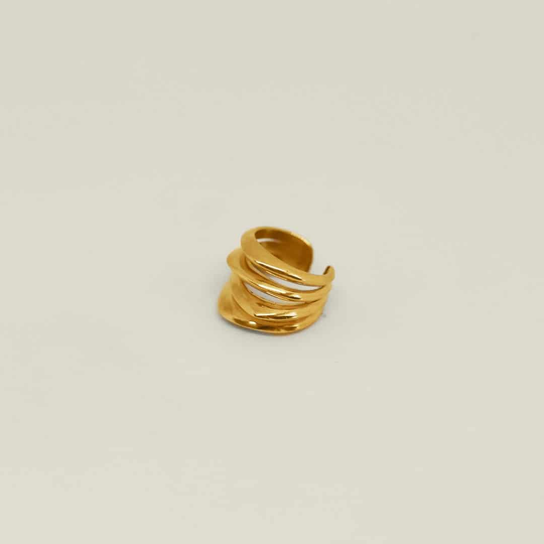 Vayu Ear Cuff – Ring Gold - miniatura 3