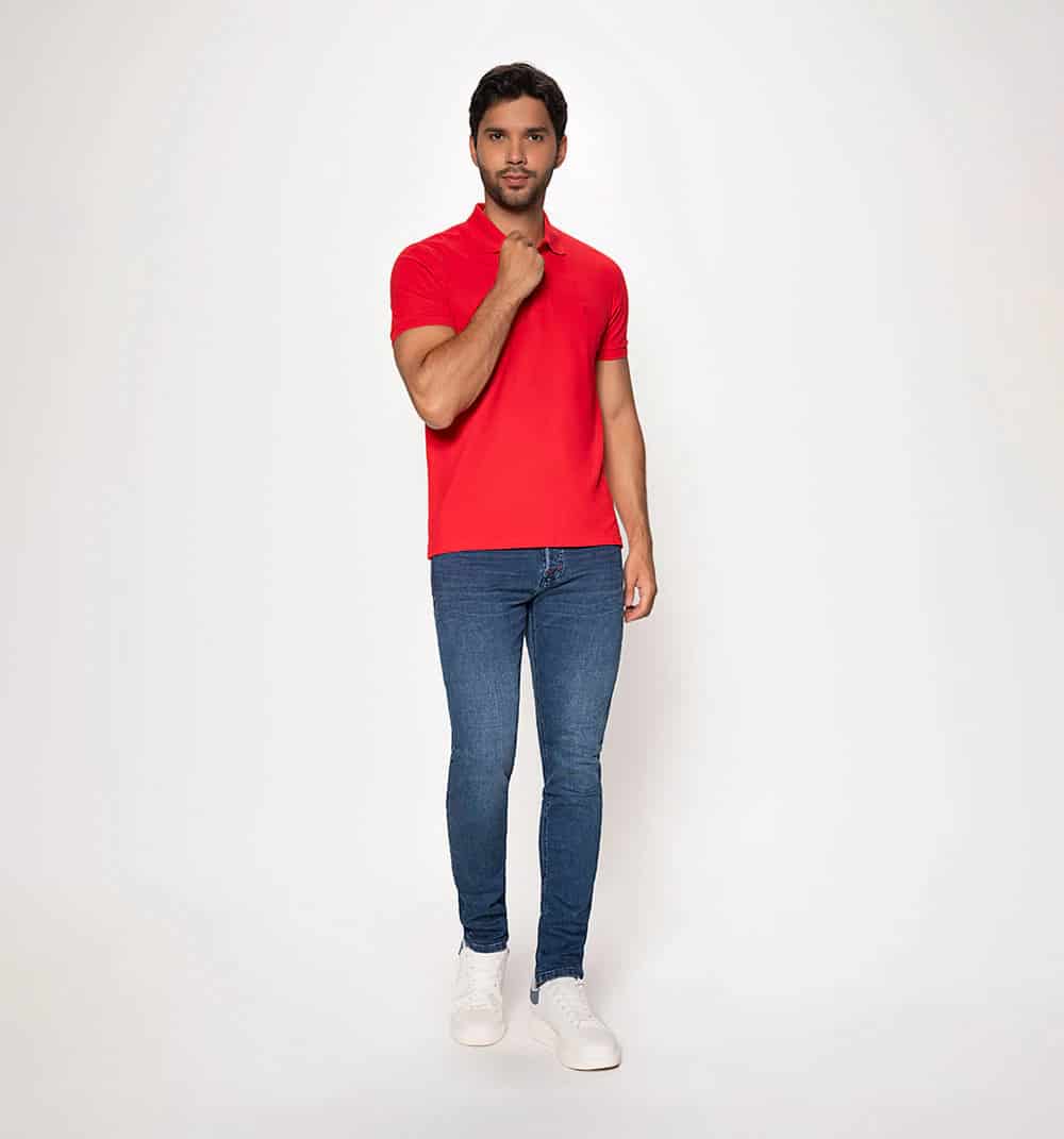 Polo básica slim fit - miniatura 7