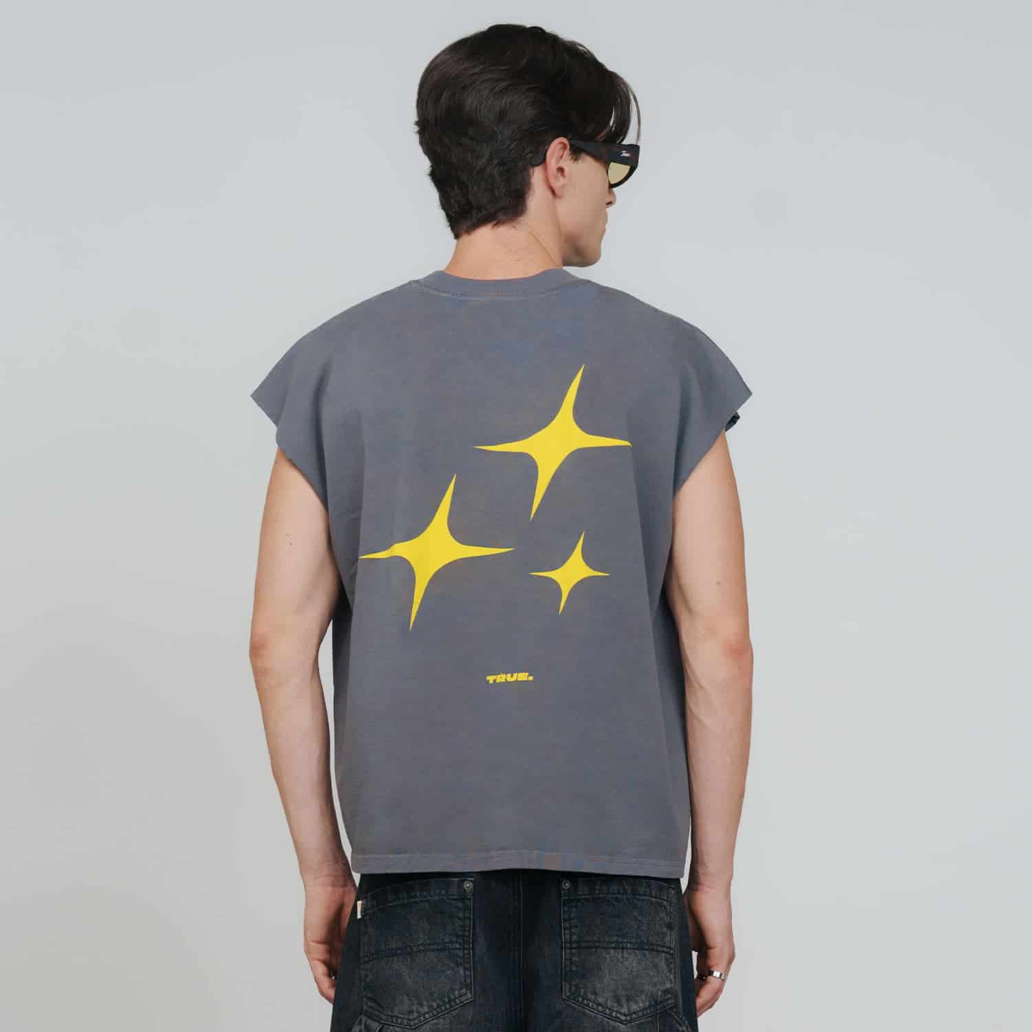 Intuition Sleeveless Tee - Gray - miniatura 2