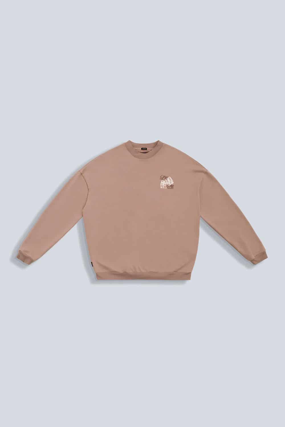 BUZO CERRADO COLOR WARM TAUPE - miniatura 4