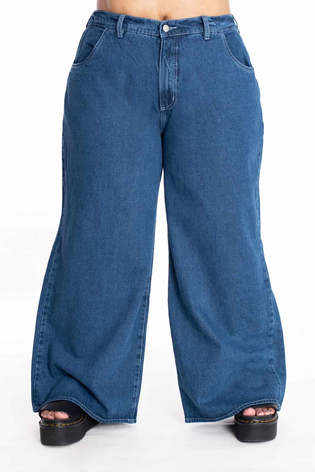 Jean Bota Ancha Azul Medio 411 - miniatura 3