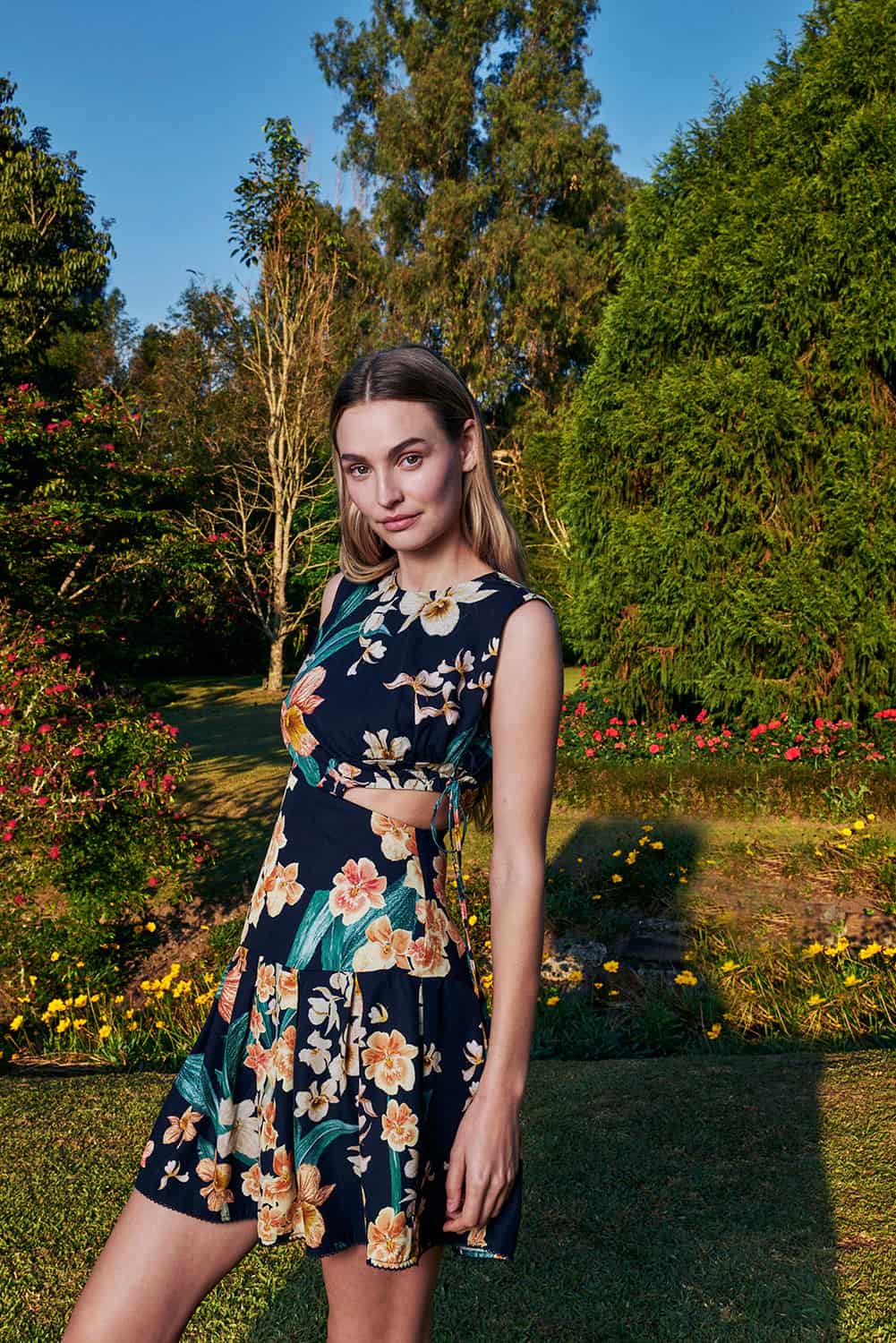 Otoño Danza Mini Dress - miniatura 2