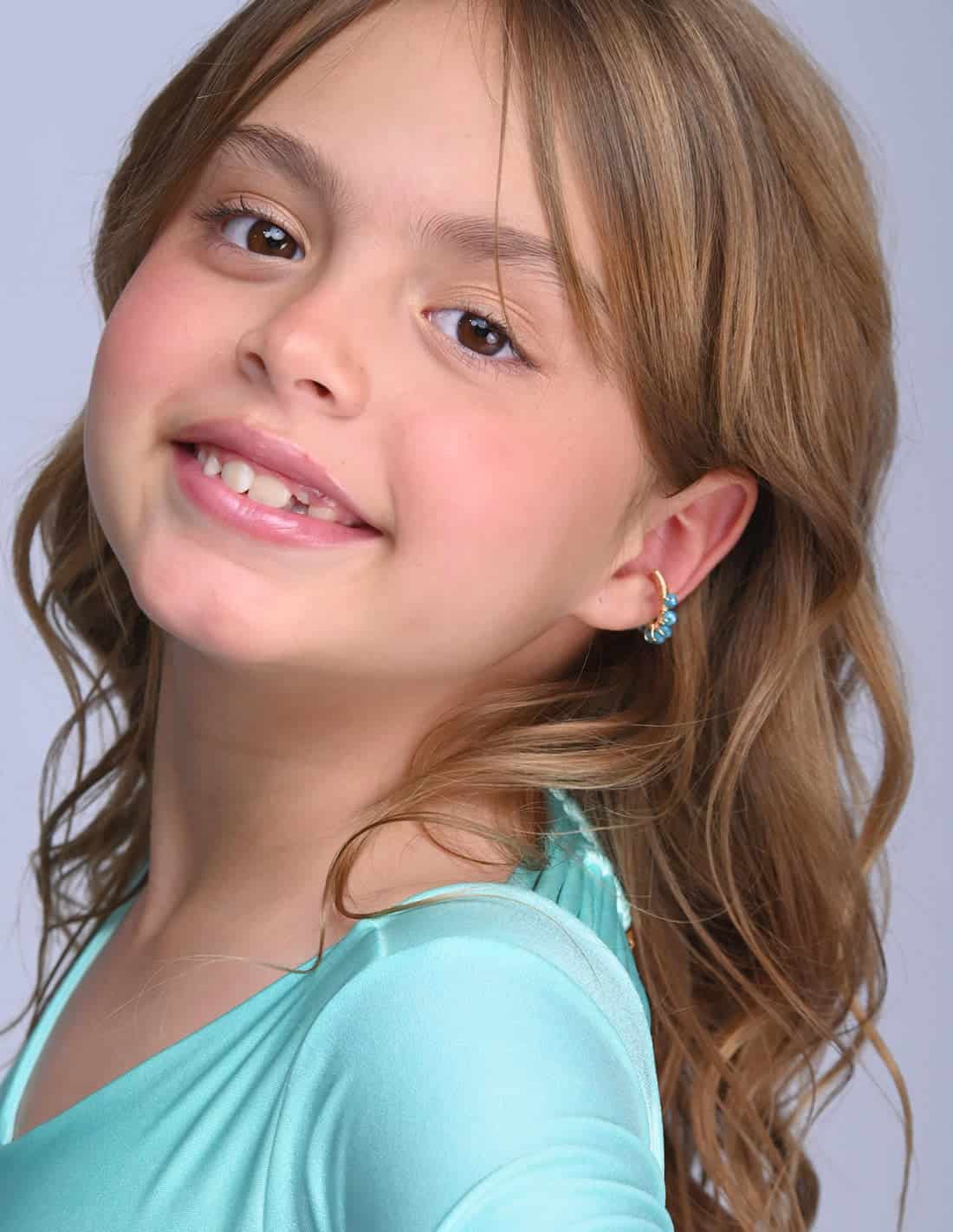 Ear Cuff Eria Blue - miniatura 2