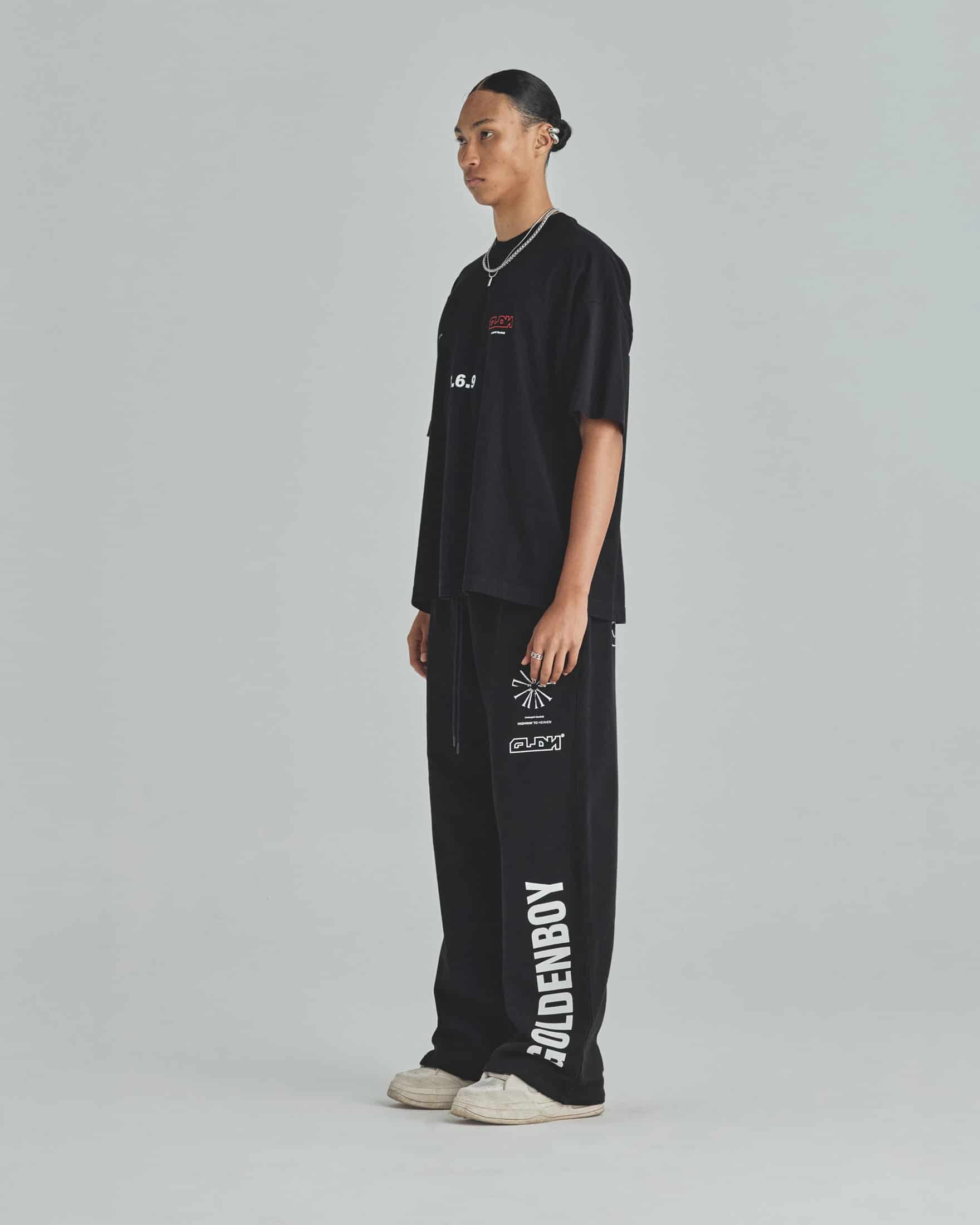 Spring GLDN Tshirt Black - miniatura 5