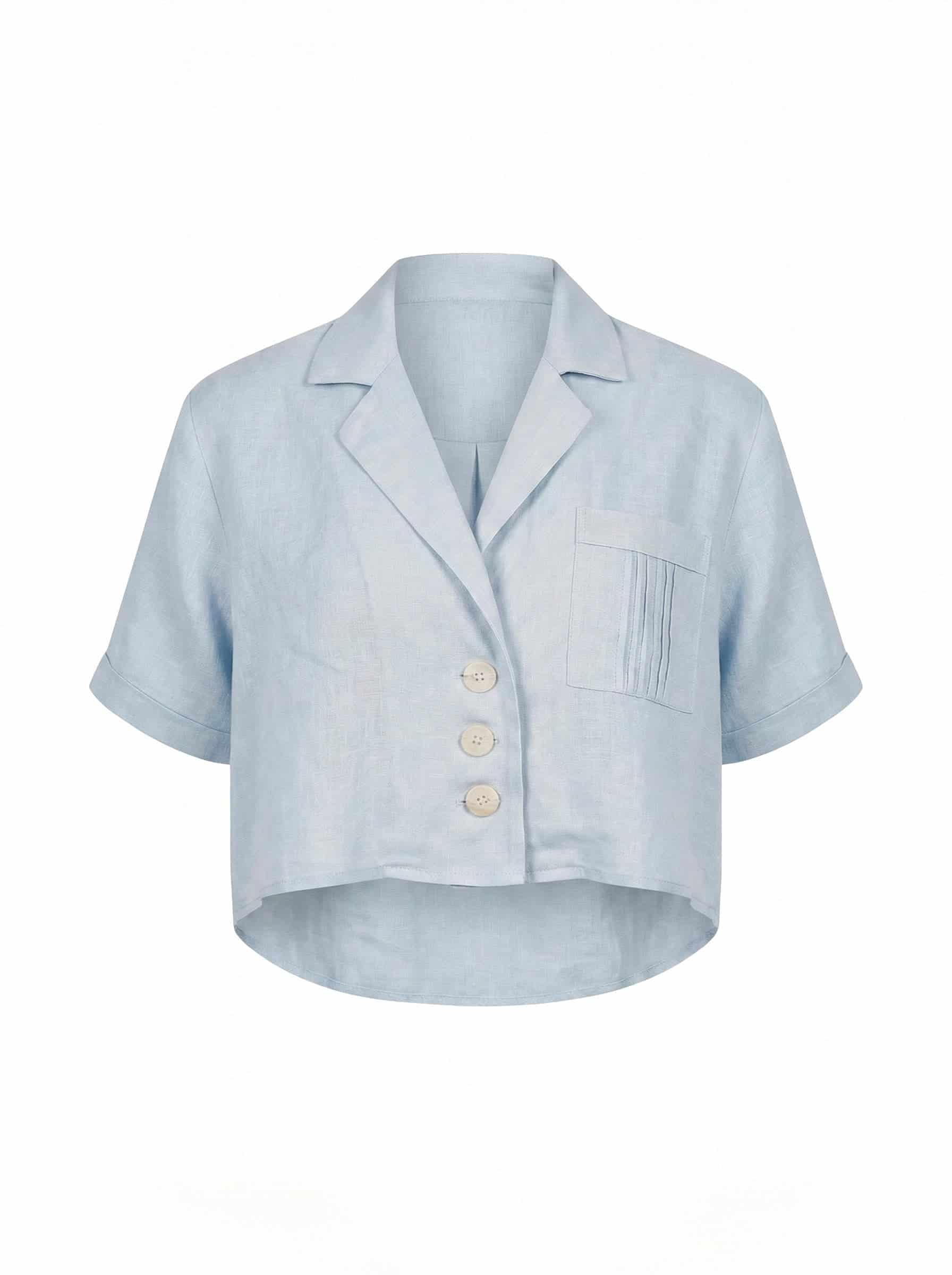 SONORA TOP BABY BLUE - miniatura 1