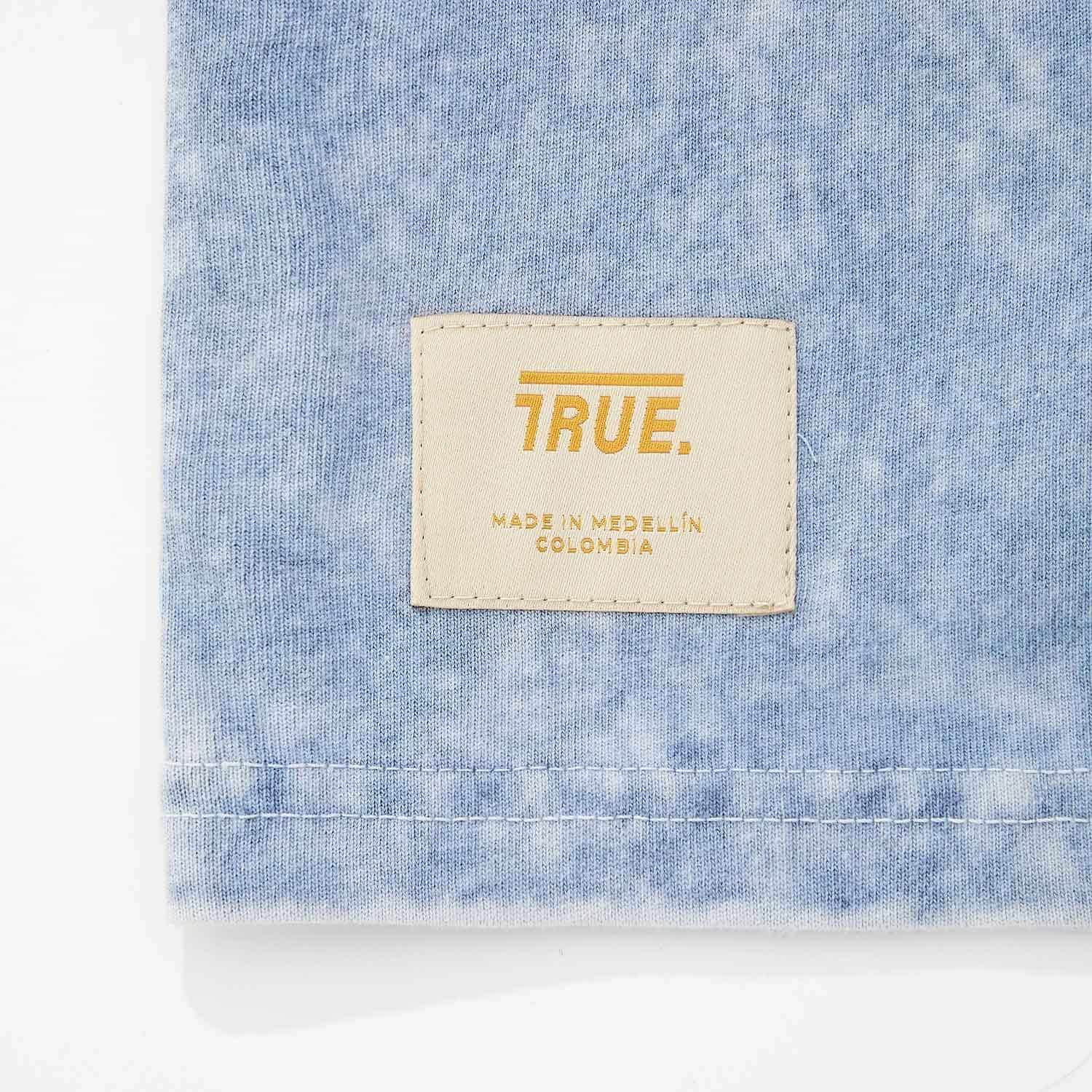 Oversized Washed T- Shirt - Blue - miniatura 7