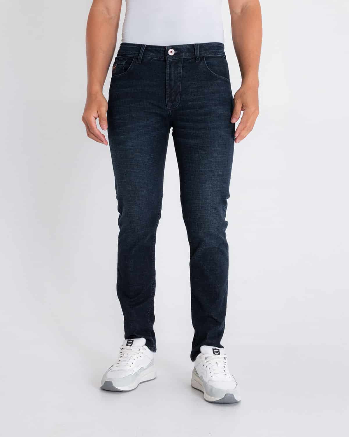 Jean slim tono oscuro para hombre - miniatura 1