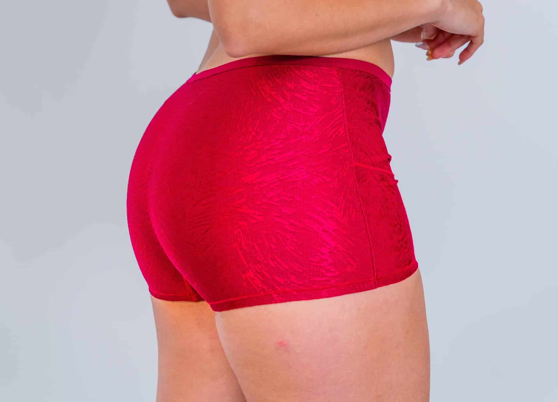 Panty Cachetero de Tiro Alto con Control de Abdomen en Lycra Jacquard - miniatura 2