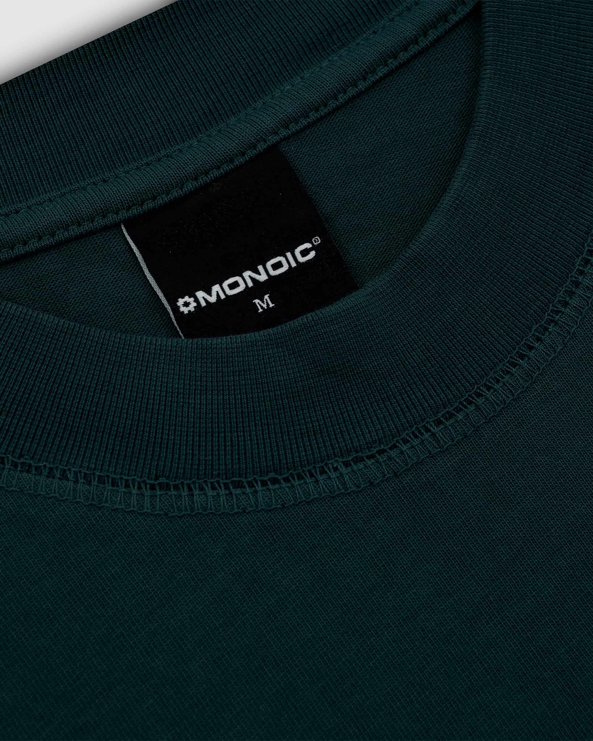 Camiseta Logo Oversized V4 - Forest Green - miniatura 5