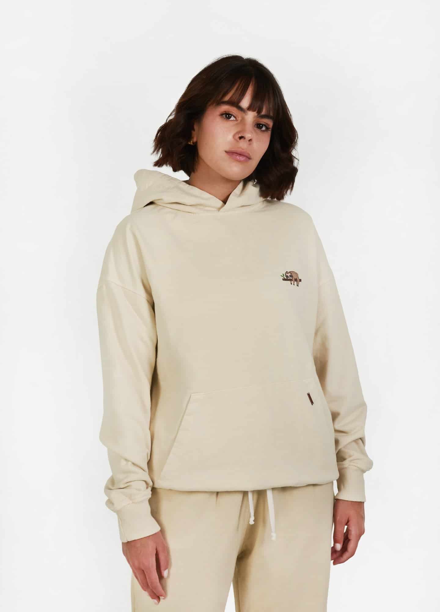 Basic Ciampino Hoodie – Crema - miniatura 1