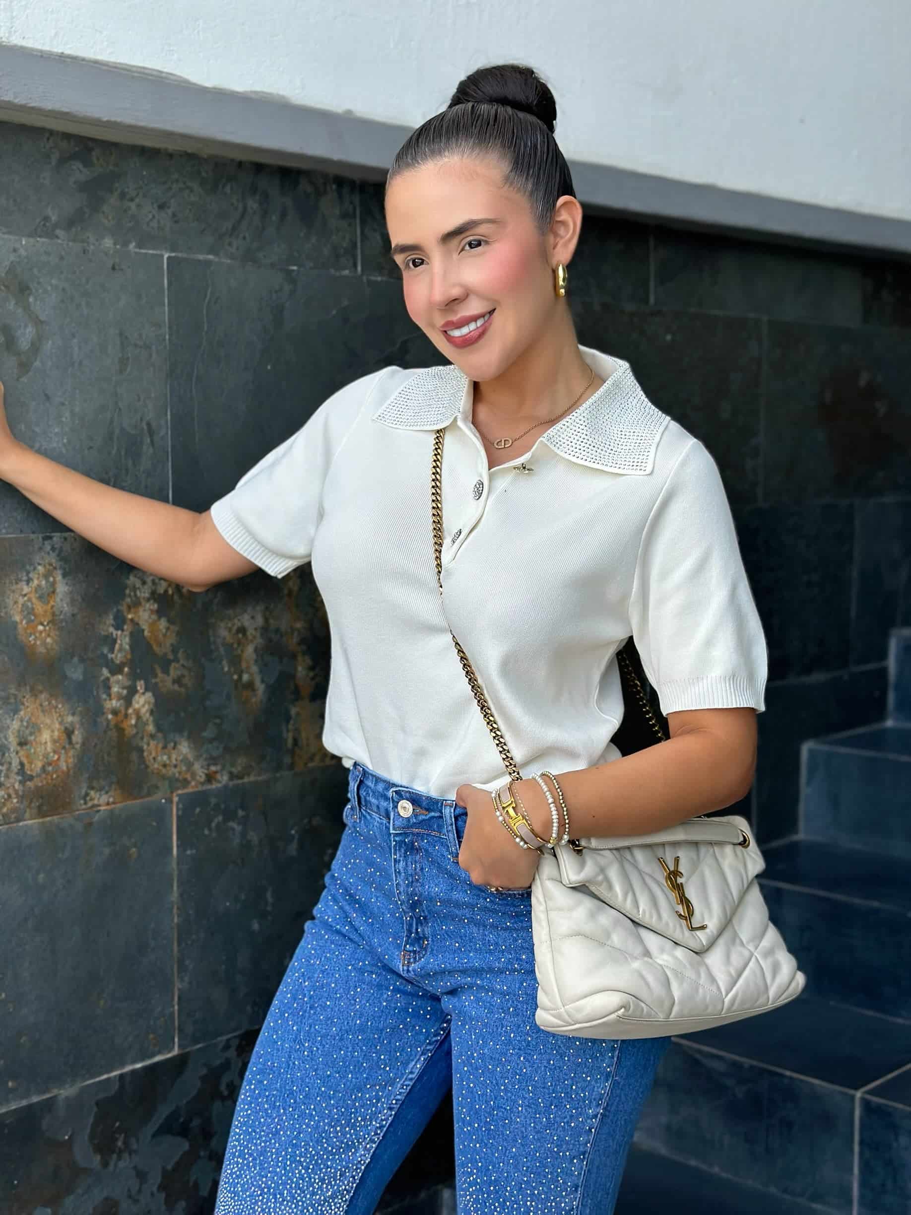 CAMISA CELINE BEIGE - miniatura 1