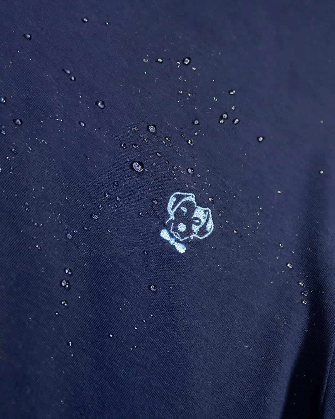 Camiseta Antimanchas Azul Navy - Talla Regular - miniatura 6
