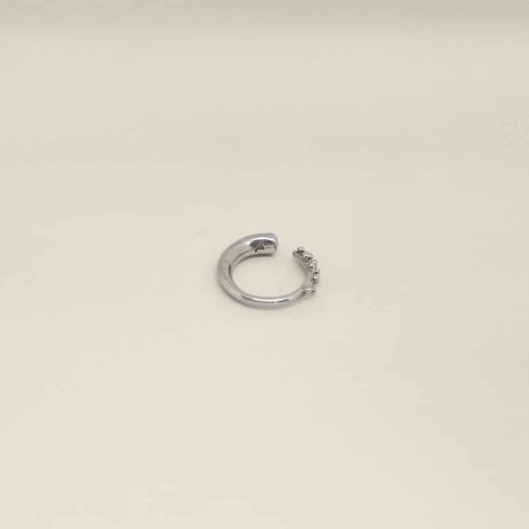 Totona Ear Cuff – Ring Silver - miniatura 1