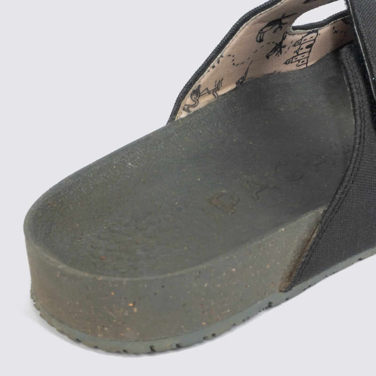 Sandalias dos correas "Bitacora" Azabache - miniatura 4