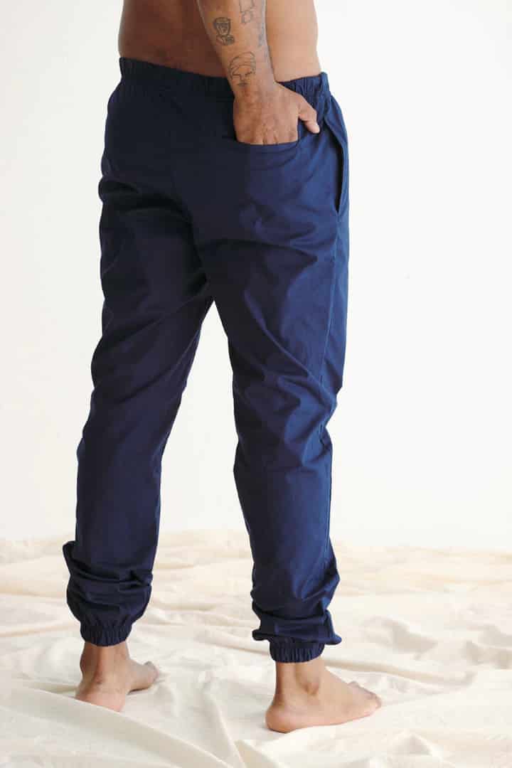 Pantalón azul oscuro - miniatura 4