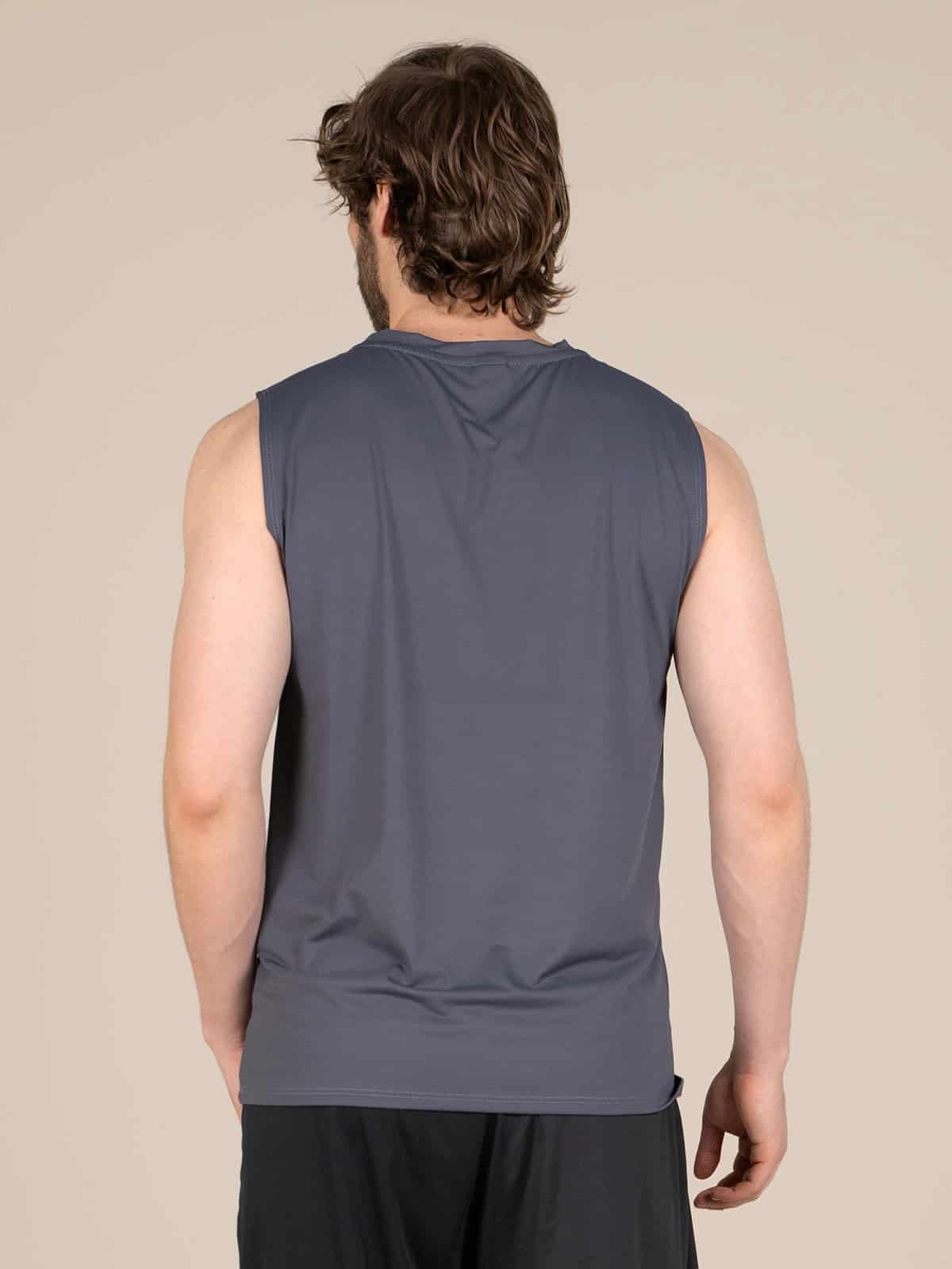 Camisilla hombre juno ibiza gris - miniatura 3
