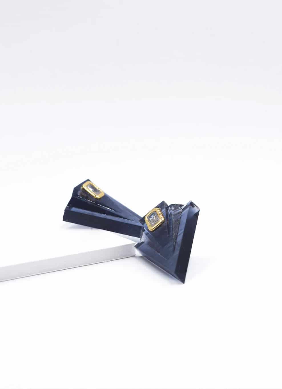 JVxTH - M  SMOKY EARRINGS - miniatura 1