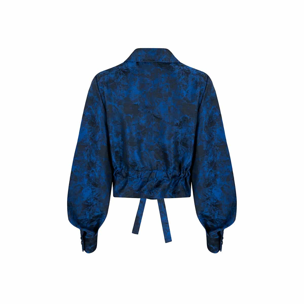 CHAQUETA SAHARIANA JACQUARD - miniatura 3