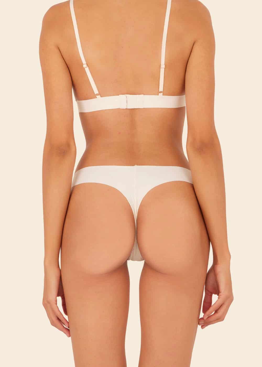 Beige Soul Thong - miniatura 1