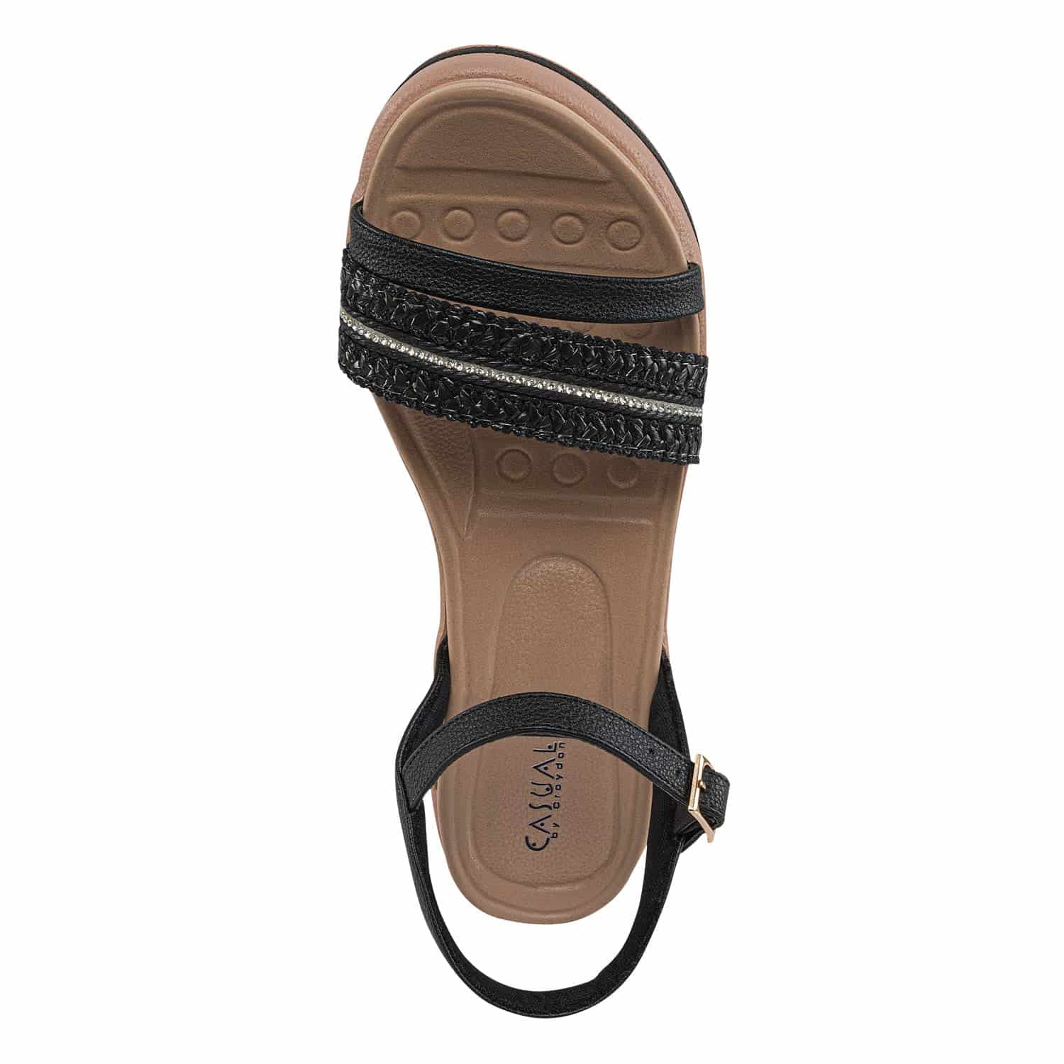 Sandalias Casuales Rosana Negro Croydon para Mujer - miniatura 8