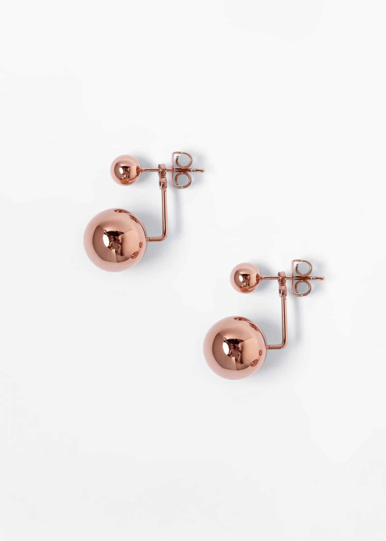 Aretes Saka Rosado - miniatura 1