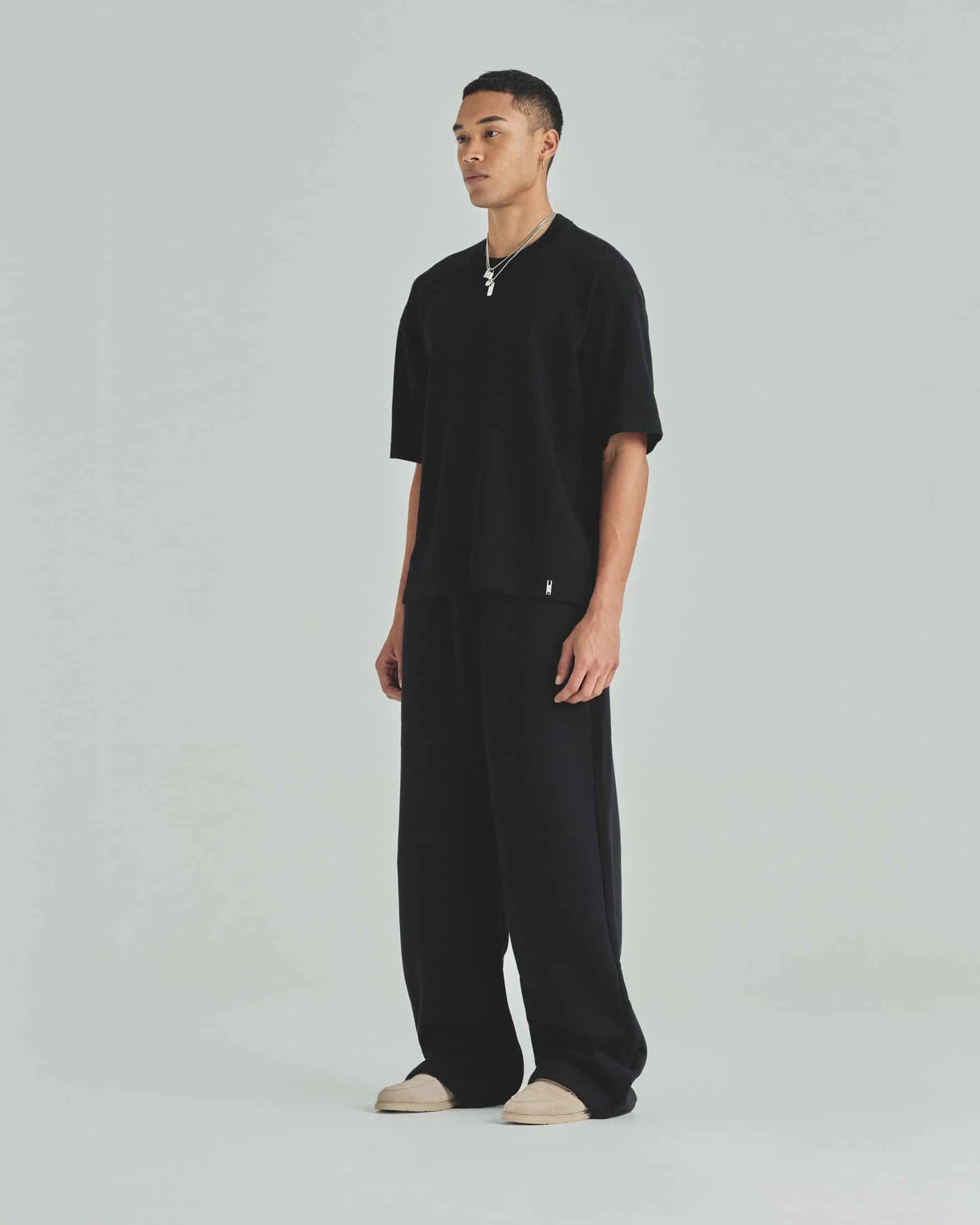 Blanks Barrel Straight Pants Black - miniatura 16
