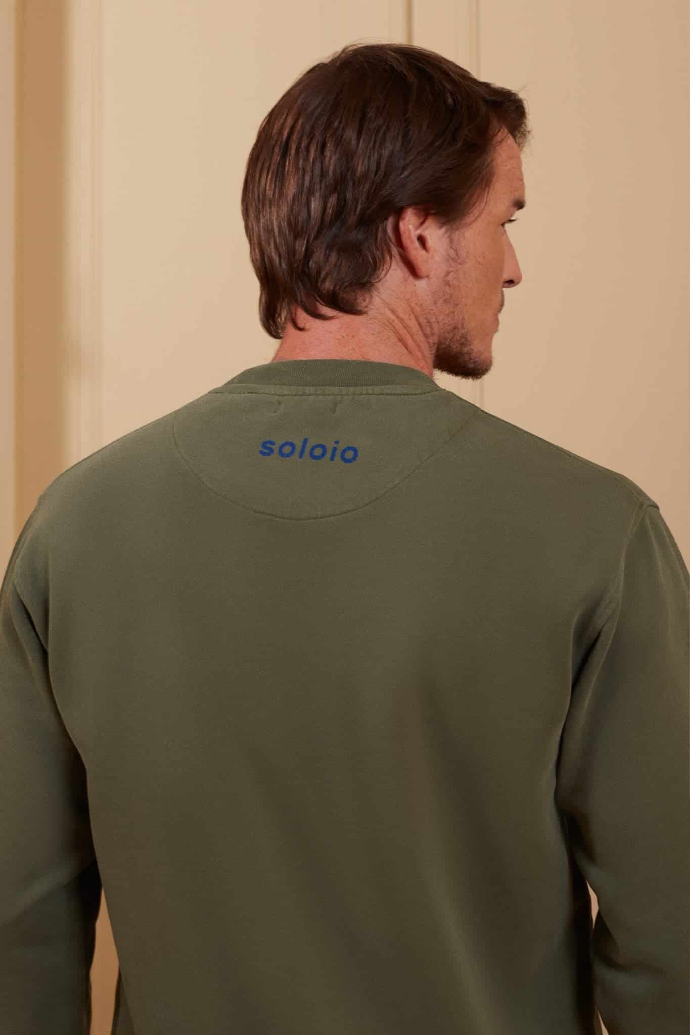 Men's milenario sweatshirt green - miniatura 4