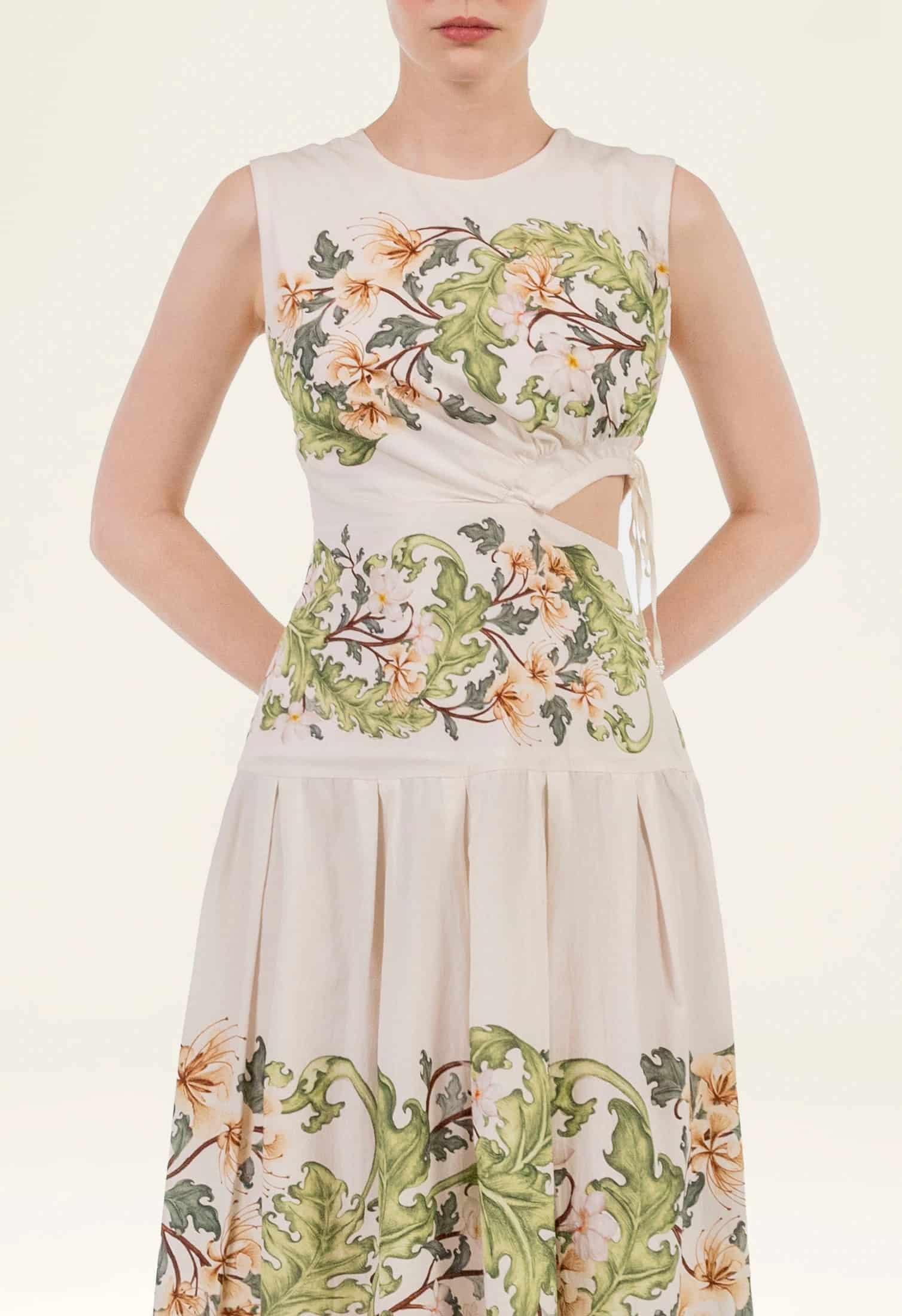 Otoño Anhelo Midi Dress - miniatura 6