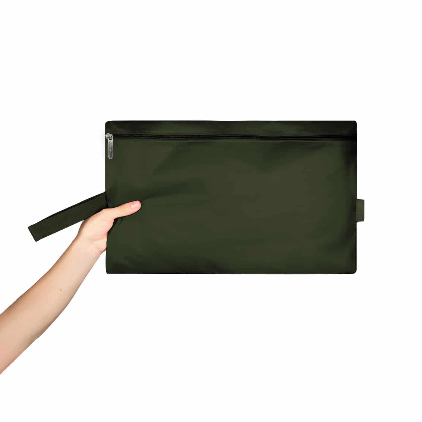 Morral Cabina Tapa Puffer Verde Militar - miniatura 2