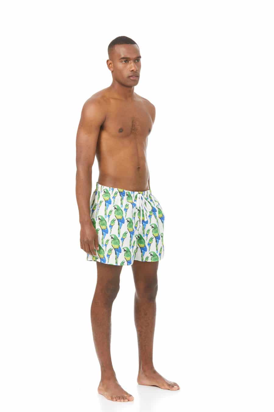Men's papagayo swim trunk green - miniatura 3