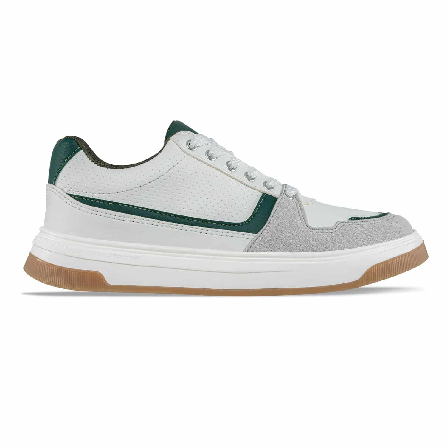 Tenis Urbanos Yorik Blanco-Verde Croydon para Hombre - miniatura 2