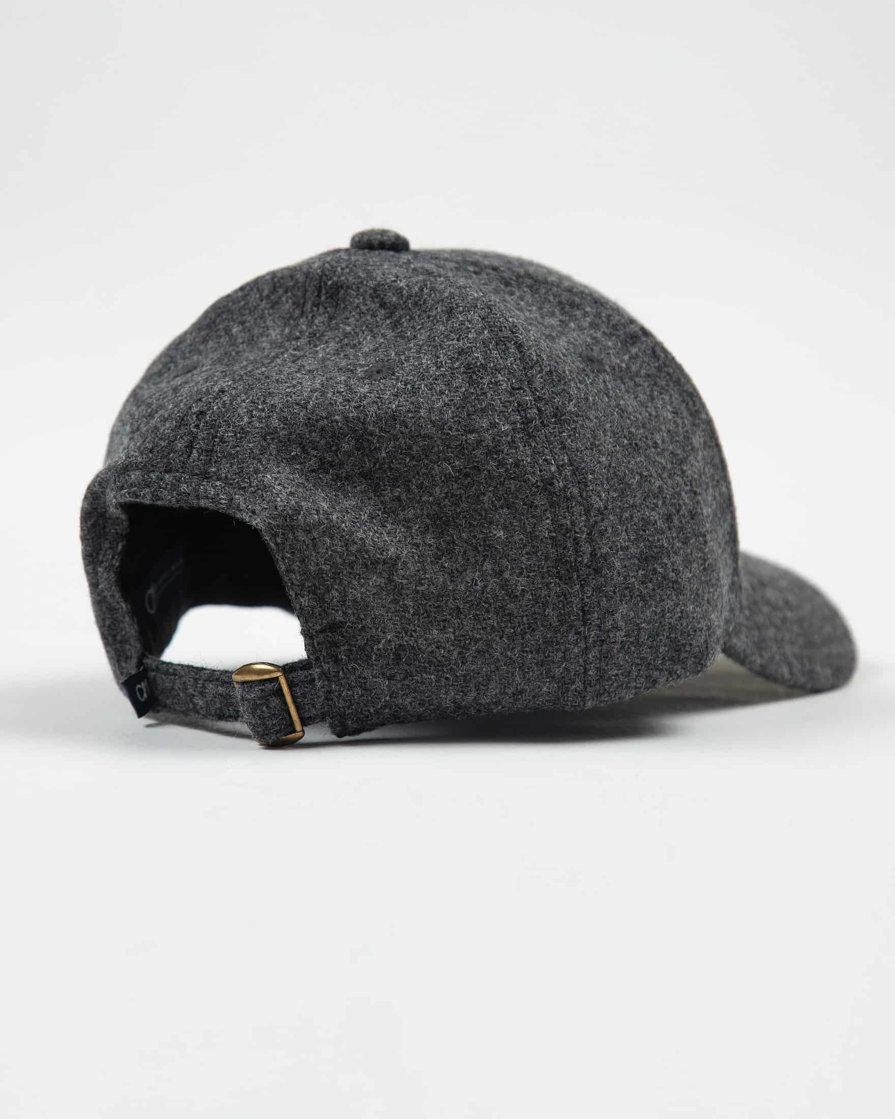 Gorra Baseball Lana Gris Oscuro - miniatura 7