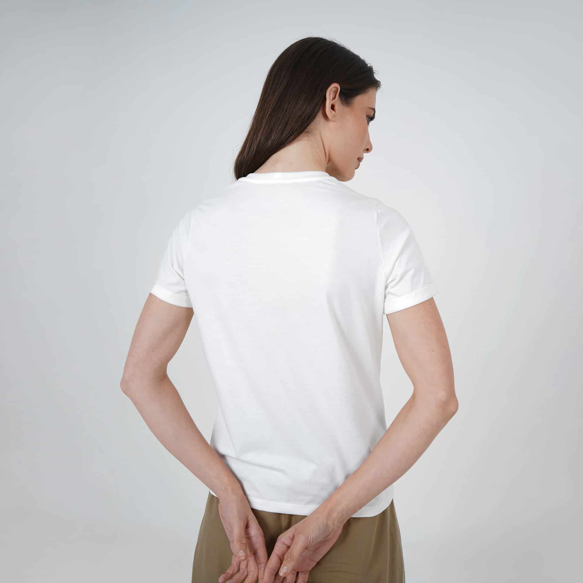 Camiseta cuello redondo manga corta con estampado You Can Rise - miniatura 5