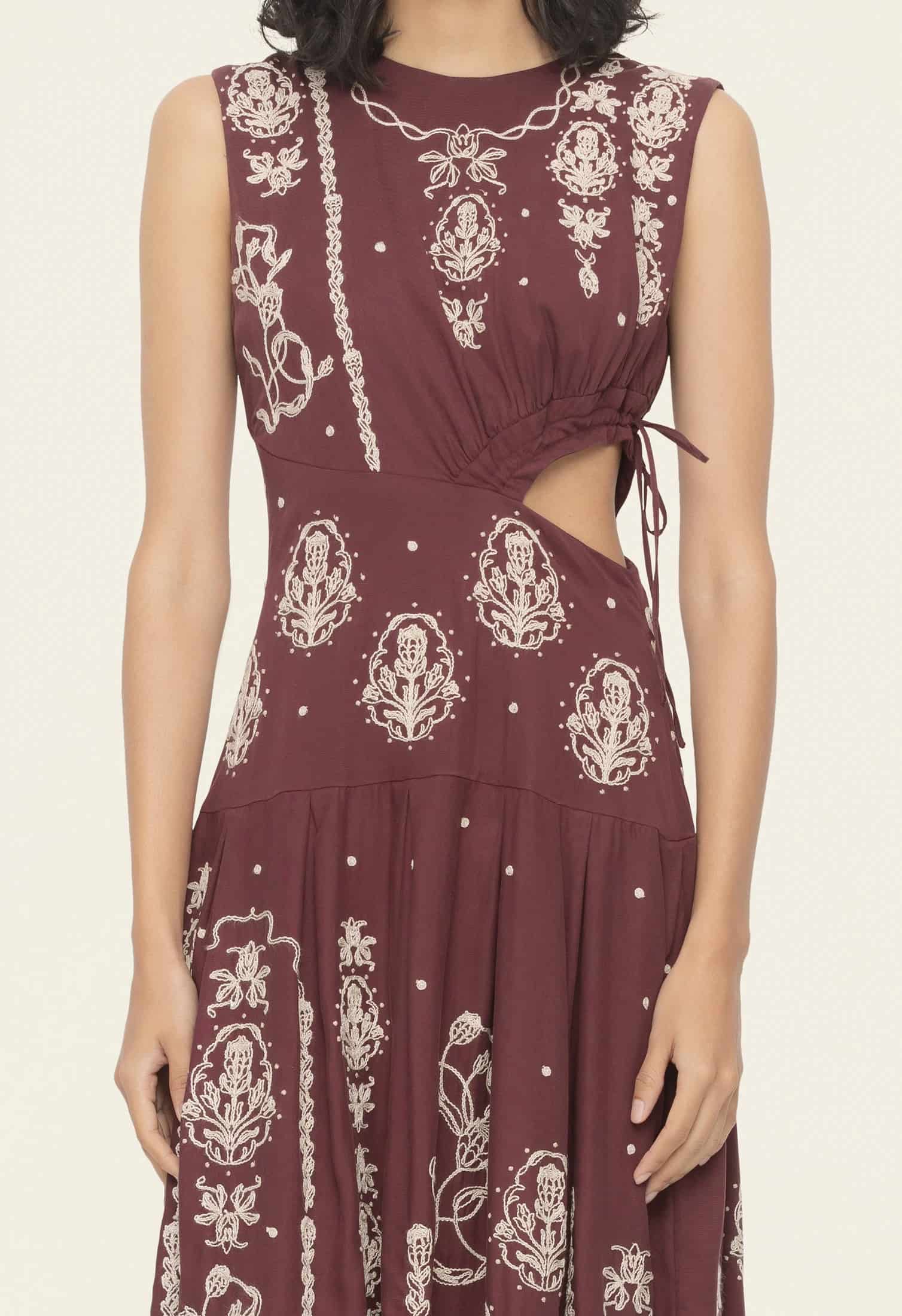 Otoño Relato Midi Dress - miniatura 4