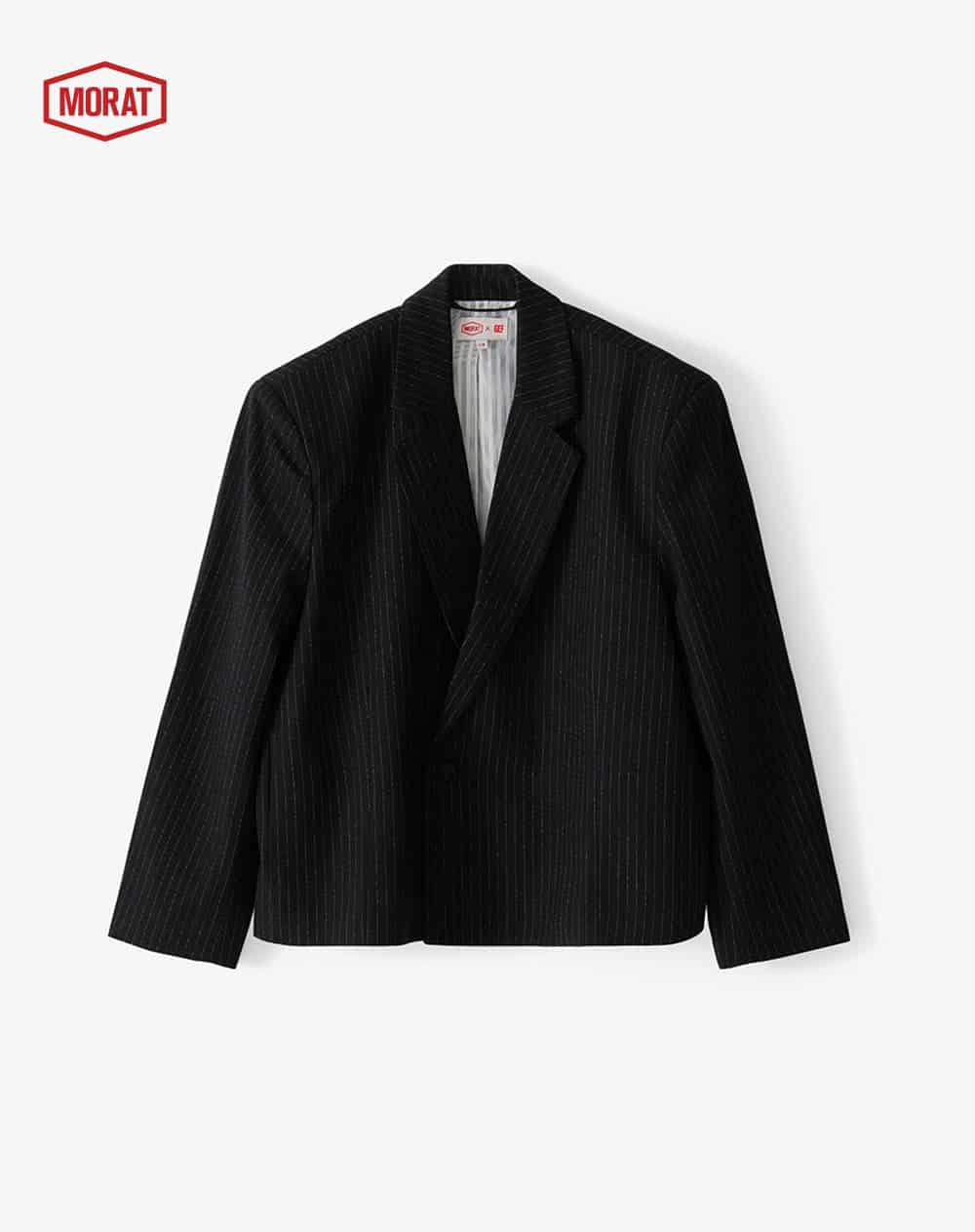 Blazer cropped negro unisex GEF | MORAT - miniatura 12