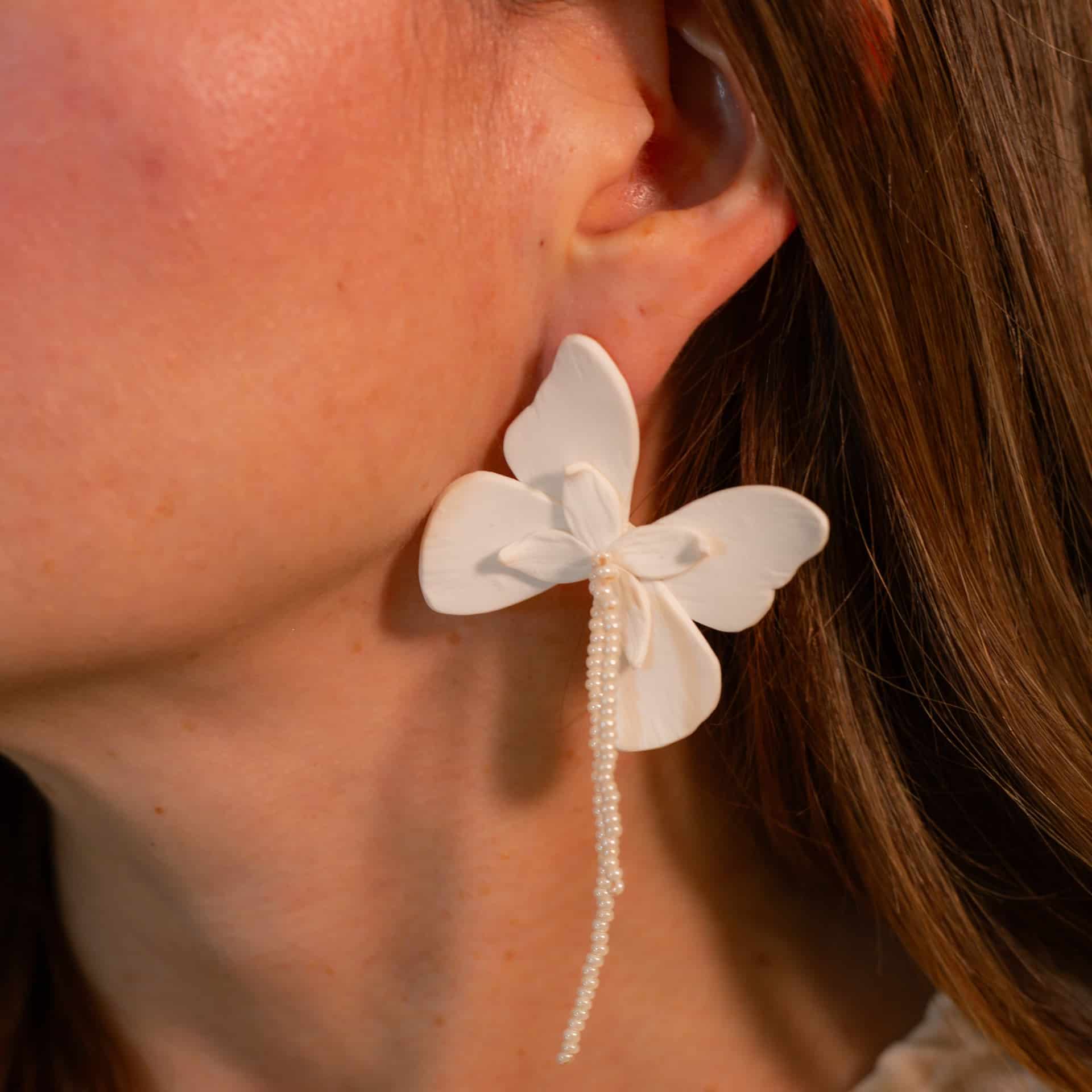 Aretes Alas en Flor - miniatura 5