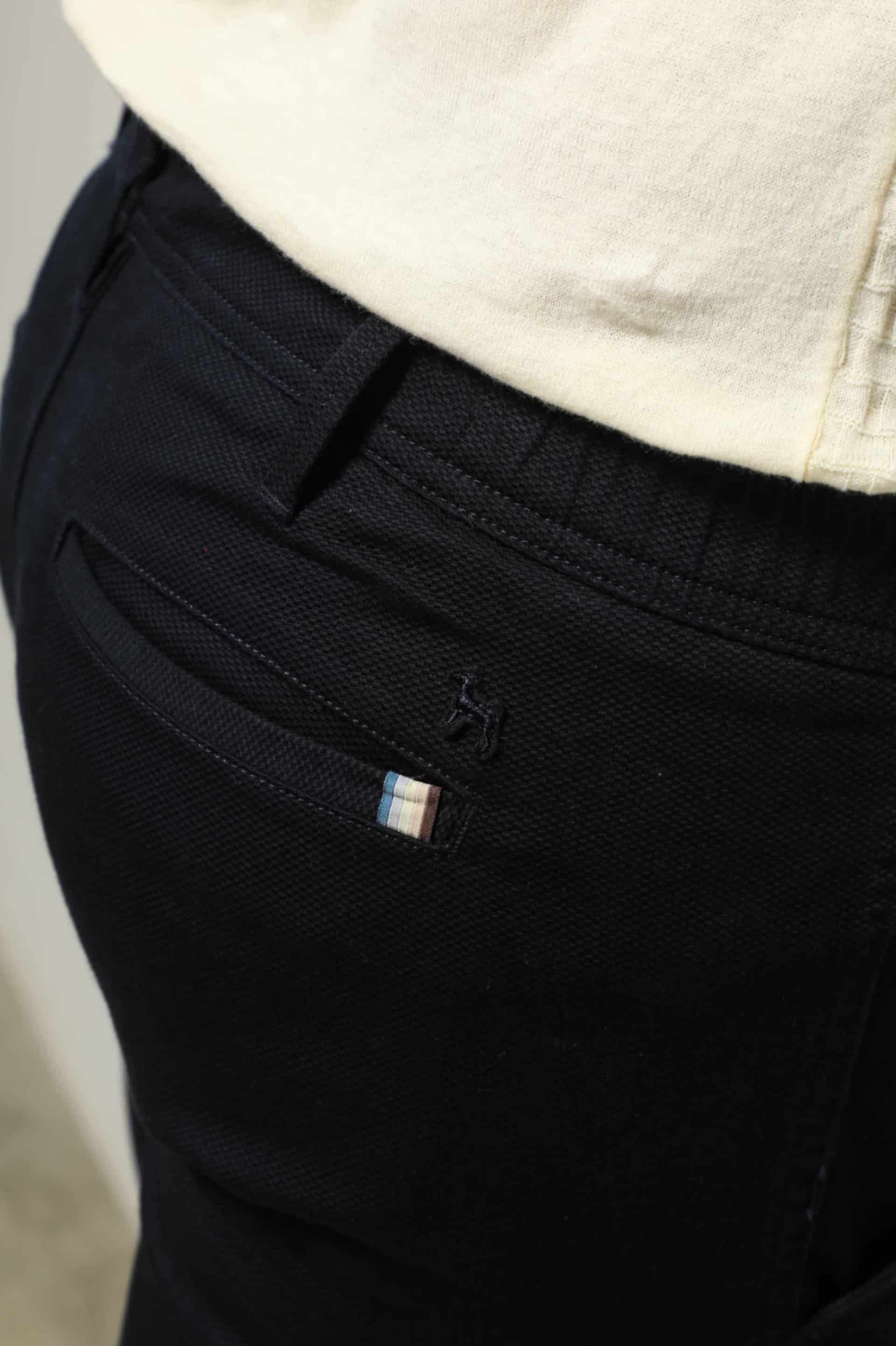 Pantalón Chino Pique Navy - miniatura 2