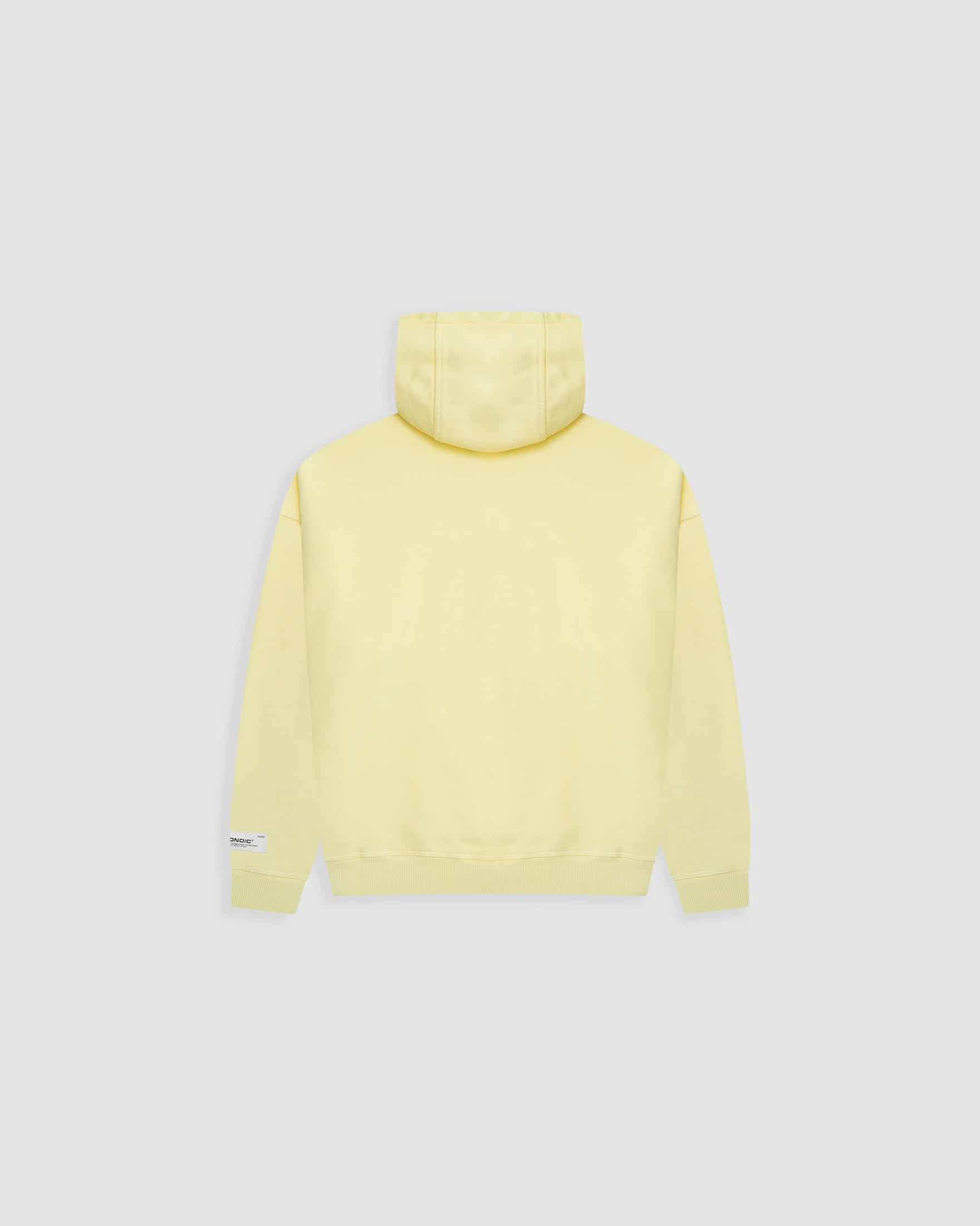 Zip Hoodie Oversized Básico V3 - Amarillo Pastel - miniatura 7