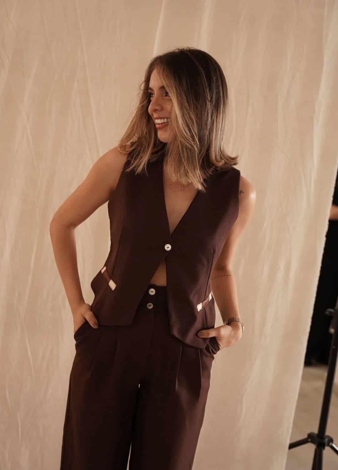Pantalon Latino Vest Cocoa - miniatura 5