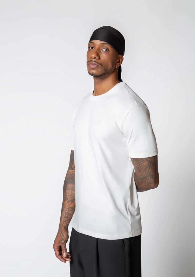 Dopamine cream slim t-shirt - miniatura 2