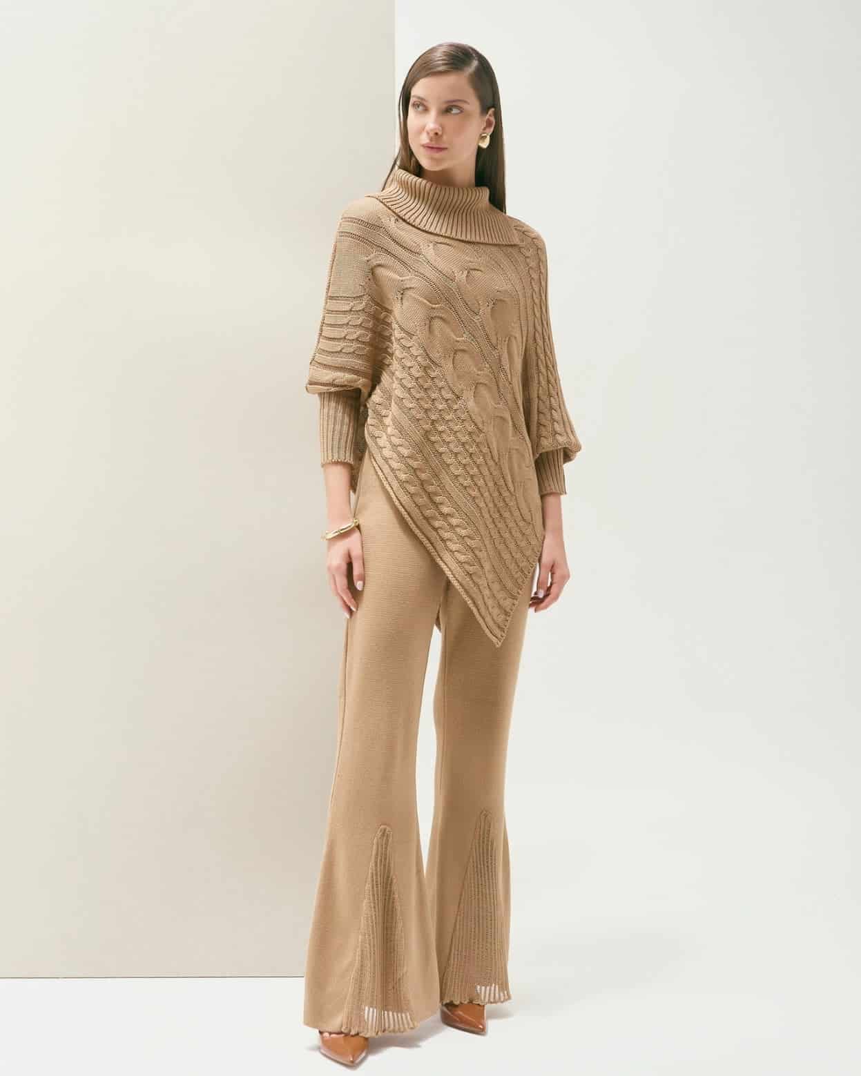 Pantalón Medea Camel - miniatura 1