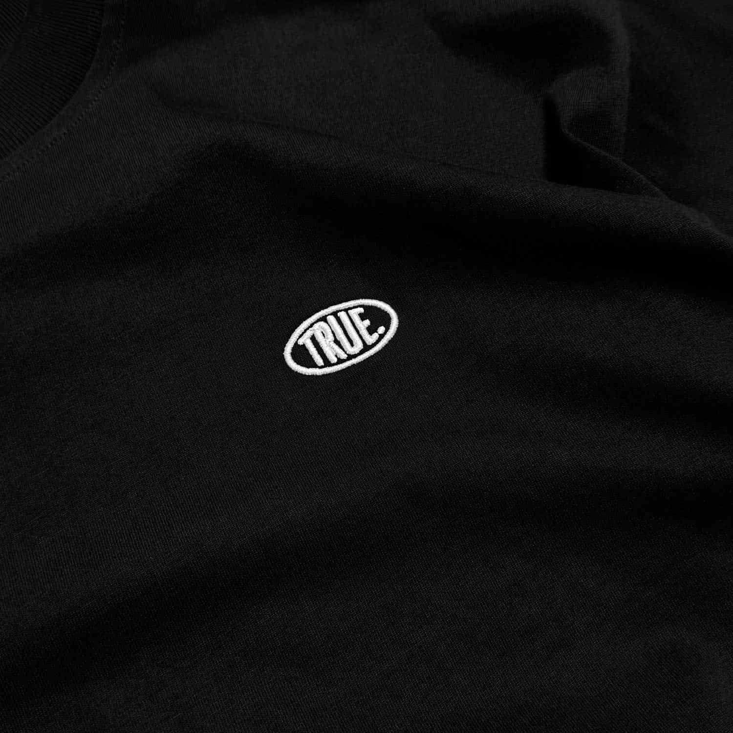 True Uniform Oversized T-Shirt - Black - miniatura 3