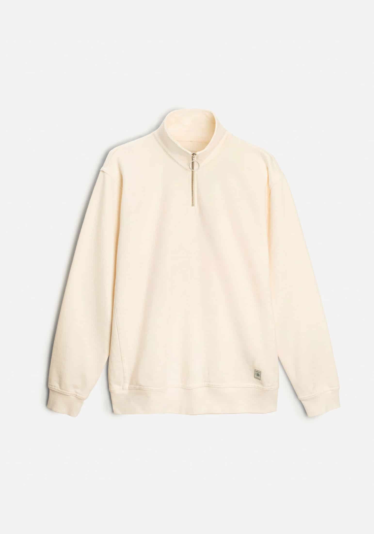 Buzo H Half Zip Oliver Marfil - miniatura 1
